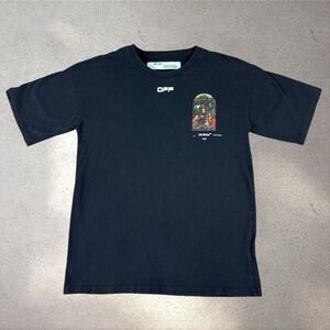 Off-White x Louvre Graphic T-shirt SS20 Men's Small Renaissance Da Vinci